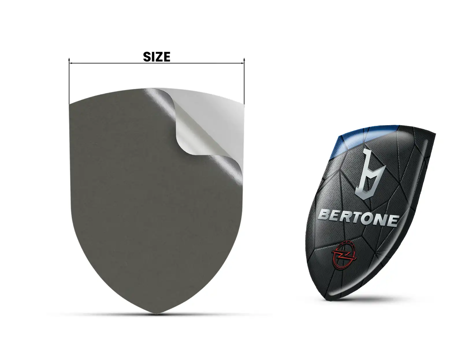 Bertone Wandaufkleber Auto Robust Hochwertig Professionell